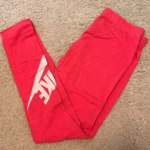 Pink Nike Leggings